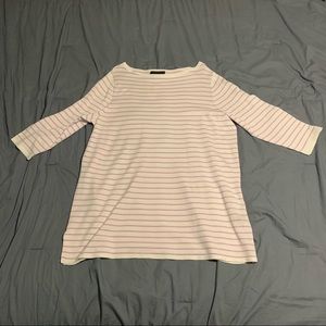 Lane Bryant striped tunic sweater NWT